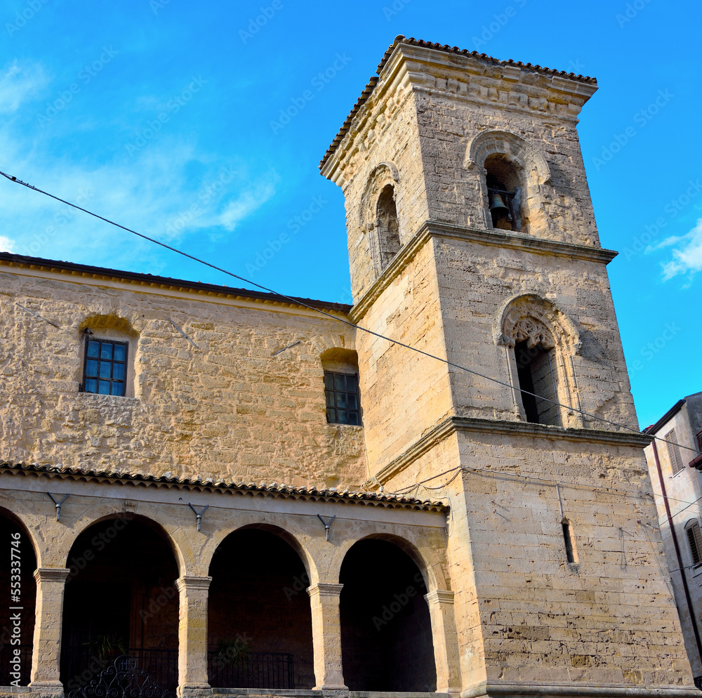 Church of San Tommaso XIV century Enna Sicily Italy