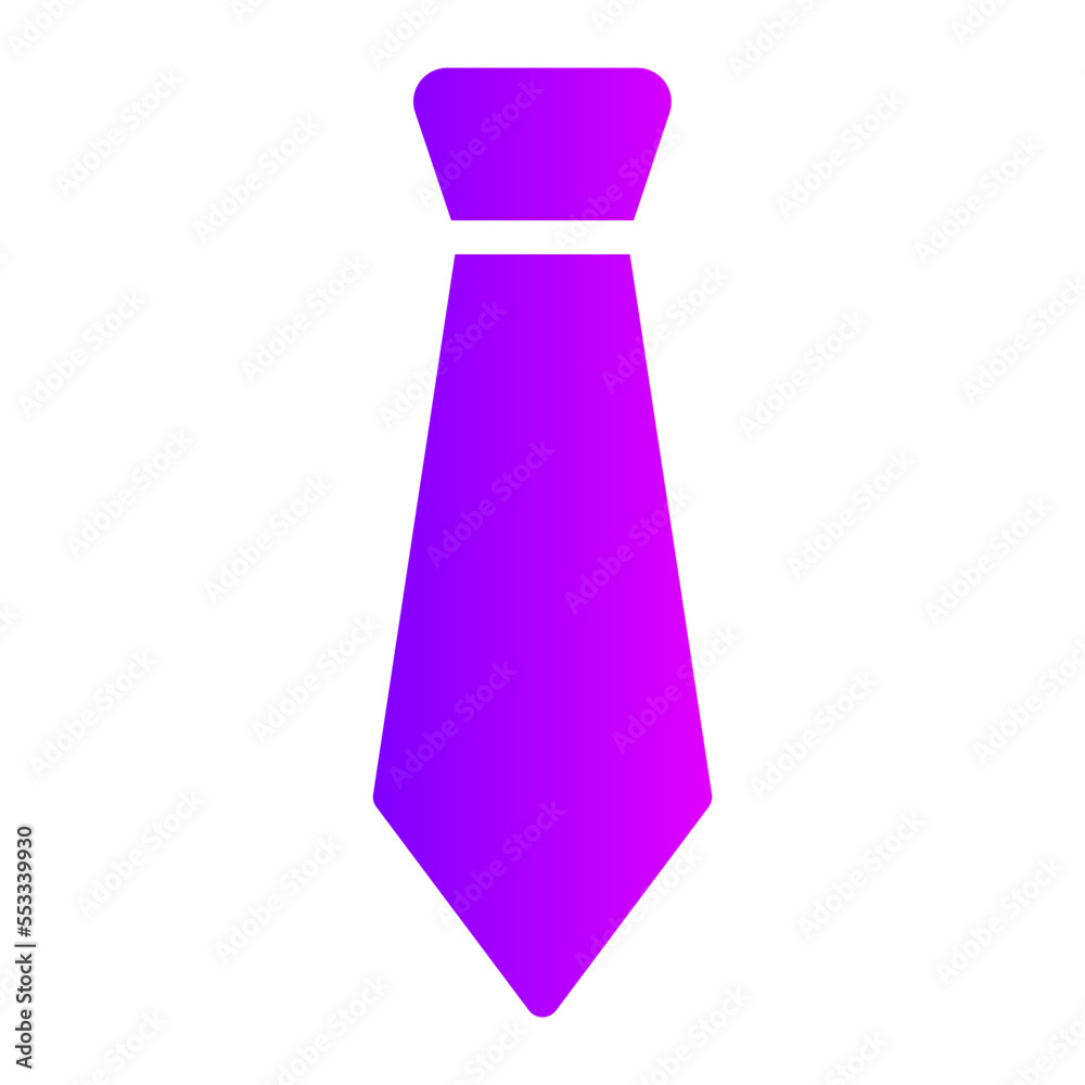 tie gradient icon