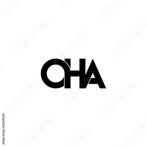 Free Download oha letter initial monogram logo design - GFXLoad
