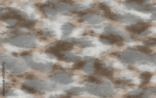 Brown stone wall texture background. Abstract clouds sky, cloudy sky, marble granite background. Color paint splash background.