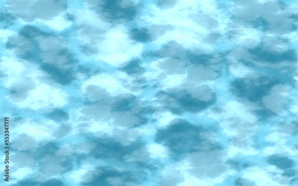 Blue stone wall texture background. Abstract clouds sky, cloudy sky, marble granite background. Color paint splash background.