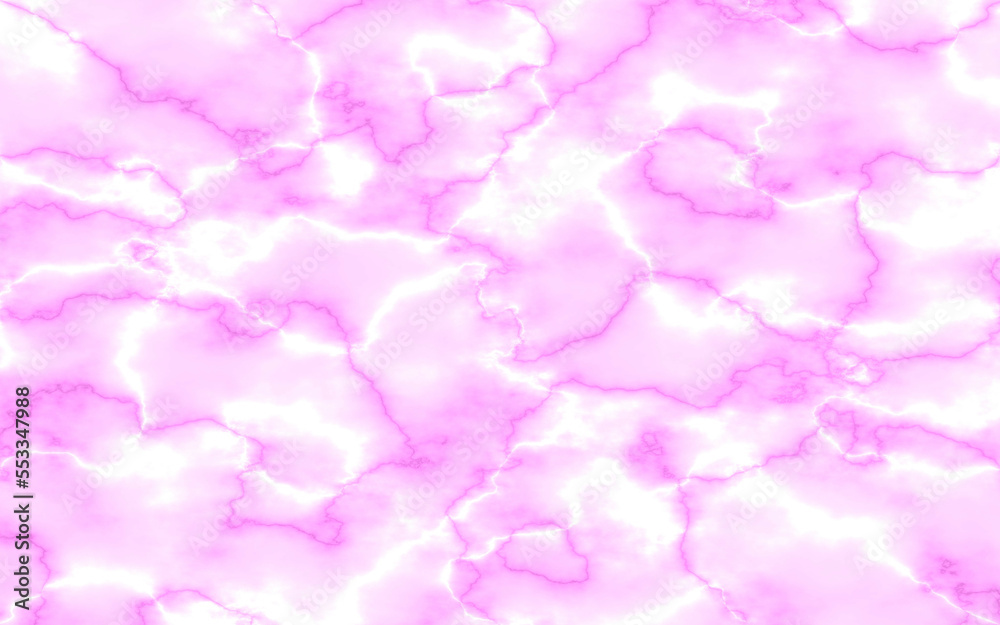 Fototapeta premium Purple marble stone texture background. Abstract electric lightning, thunderbolt strike and thunderstorm on purple background.