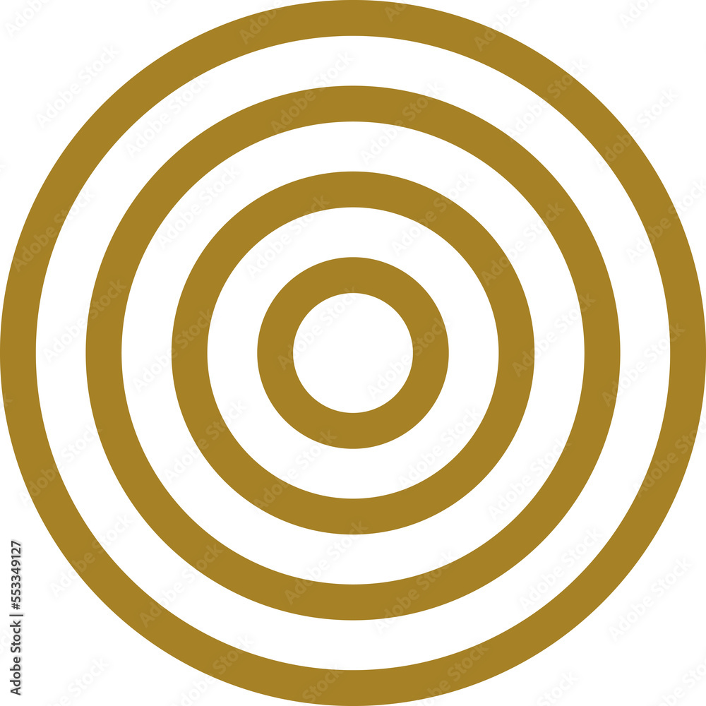Gold circle