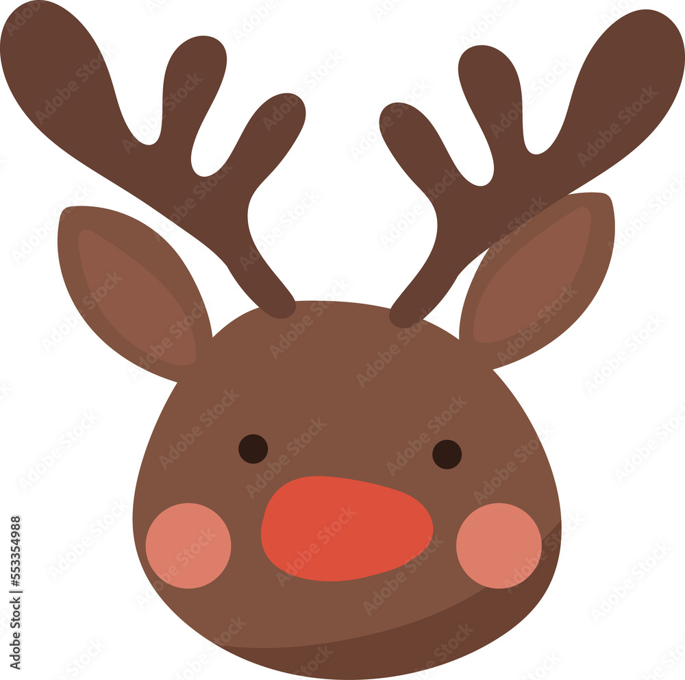 Obraz premium Christmas reindeer