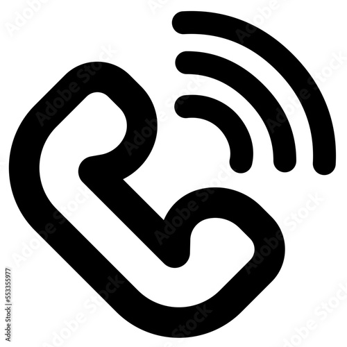 Telephone call regular icon