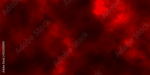 Red grunge background with space for text, abstract Watercolor red grunge background painting, red cement wall with dark texture background, old textured black and red hand painted grunge background