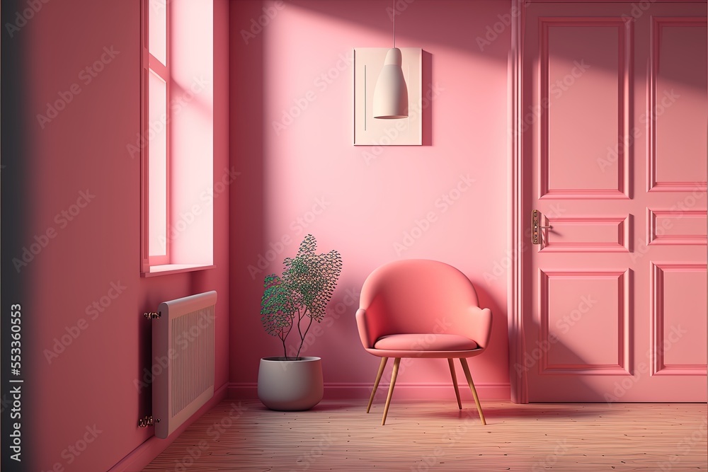 Digital illustration about house interior. Digital illustration about house interior.