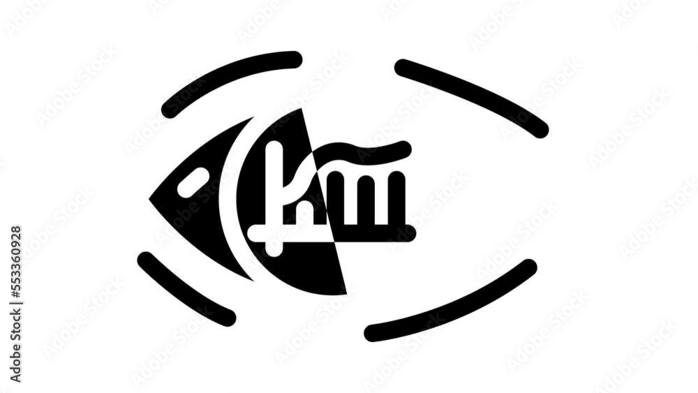 financial vision glyph icon animation financial vision glyph icon animation