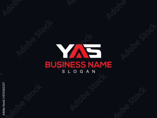 Initial Three YAS Letter Logo Template photo