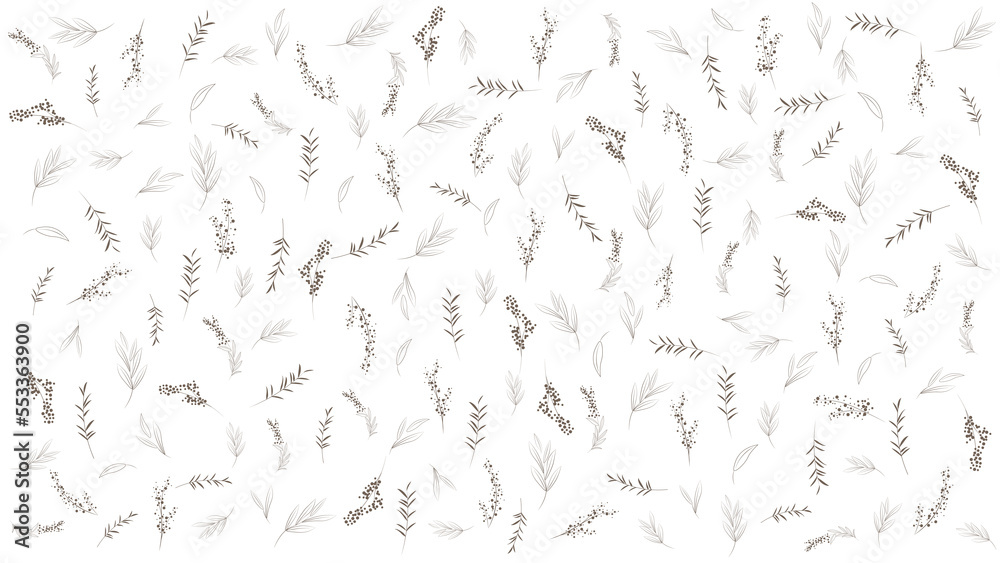 seamless of minimal leaves wallpaper pattern on background or wrapping paper 05 seamless of minimal leaves wallpaper pattern on background or wrapping paper 05