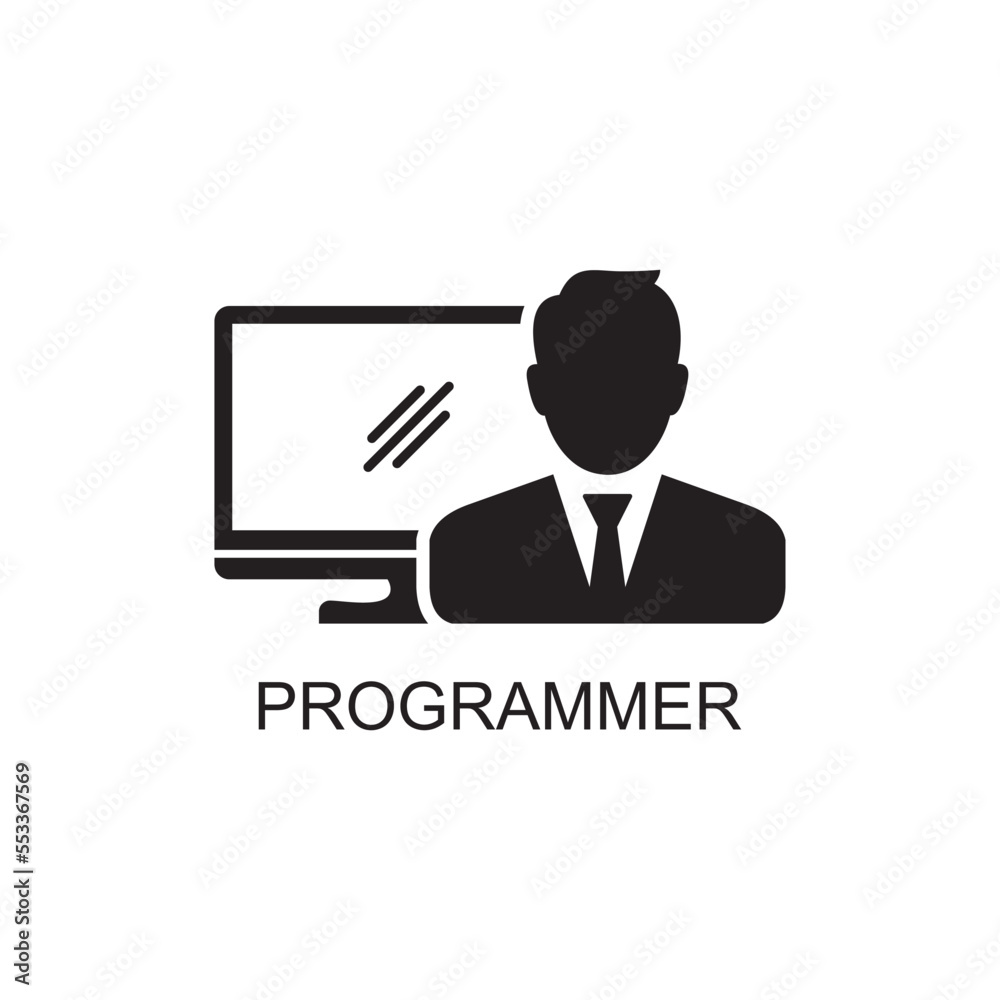 programmer icon , business icon vector programmer icon , business icon vector