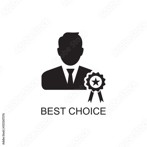 best choice icon , business icon
