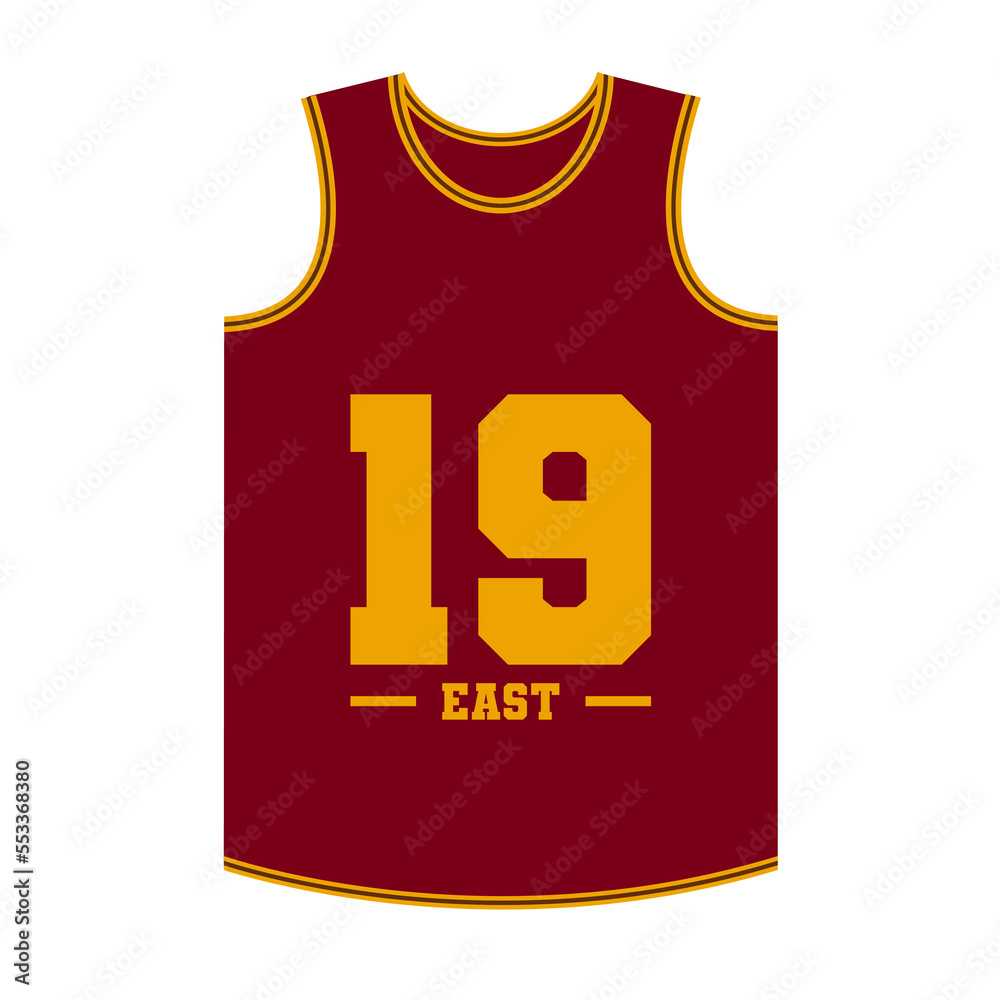 basketball jersey vector illustration Flat design style Clipart basketball jersey vector illustration Flat design style Clipart