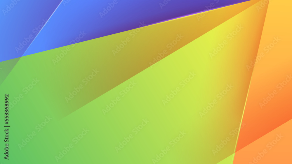 colorful trendy background template design vector. Collection of creative gradient vibrant color of geometric shape background. Art design illustration for business card, cover, banner.