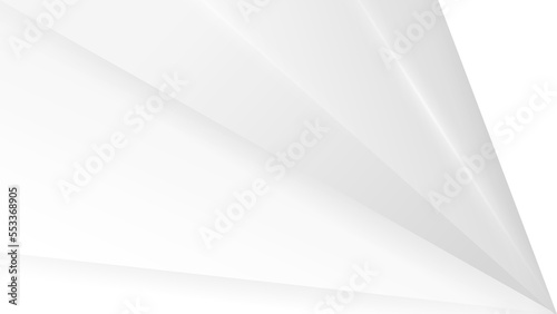 White abstract geometric vector background