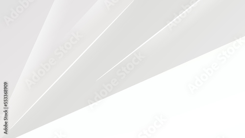 White abstract geometric vector background