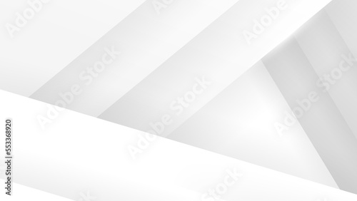 White abstract geometric vector background