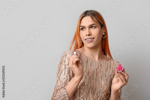 Young transgender woman wit...