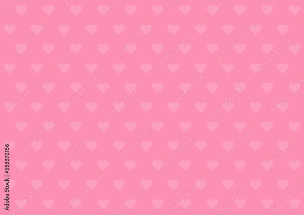 Pink background. Valentine's pink background. Love background. Seamless pattern with mini hearts background.