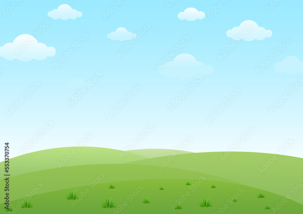 field and sky background