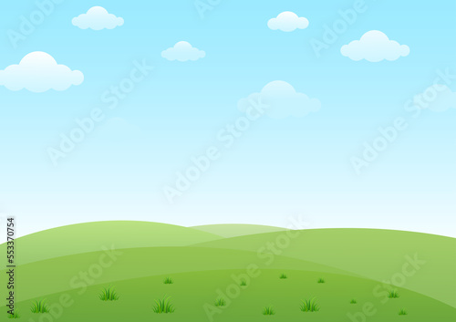 field and sky background
