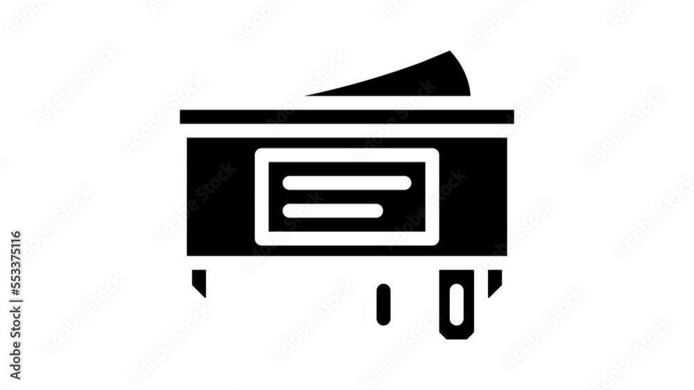double pole single throw switch device glyph icon animation double pole single throw switch device glyph icon animation