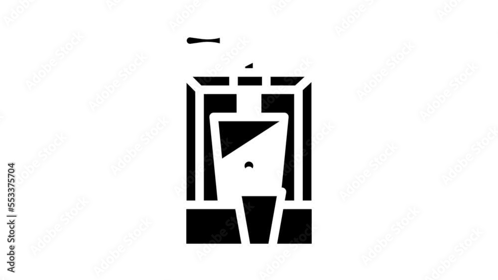 apple juice glyph icon animation apple juice glyph icon animation