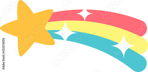  shooting star ,svg