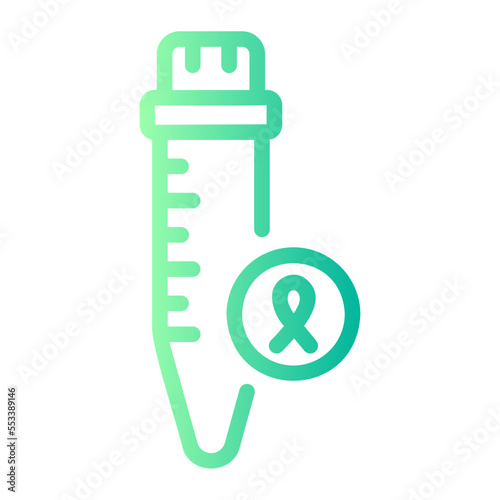 test tube gradient icon