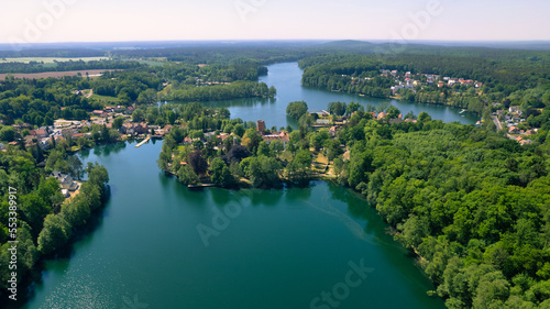 Scenic view of beautiful historical landscape. Travel concept, Łagów in Poland © Sebastian