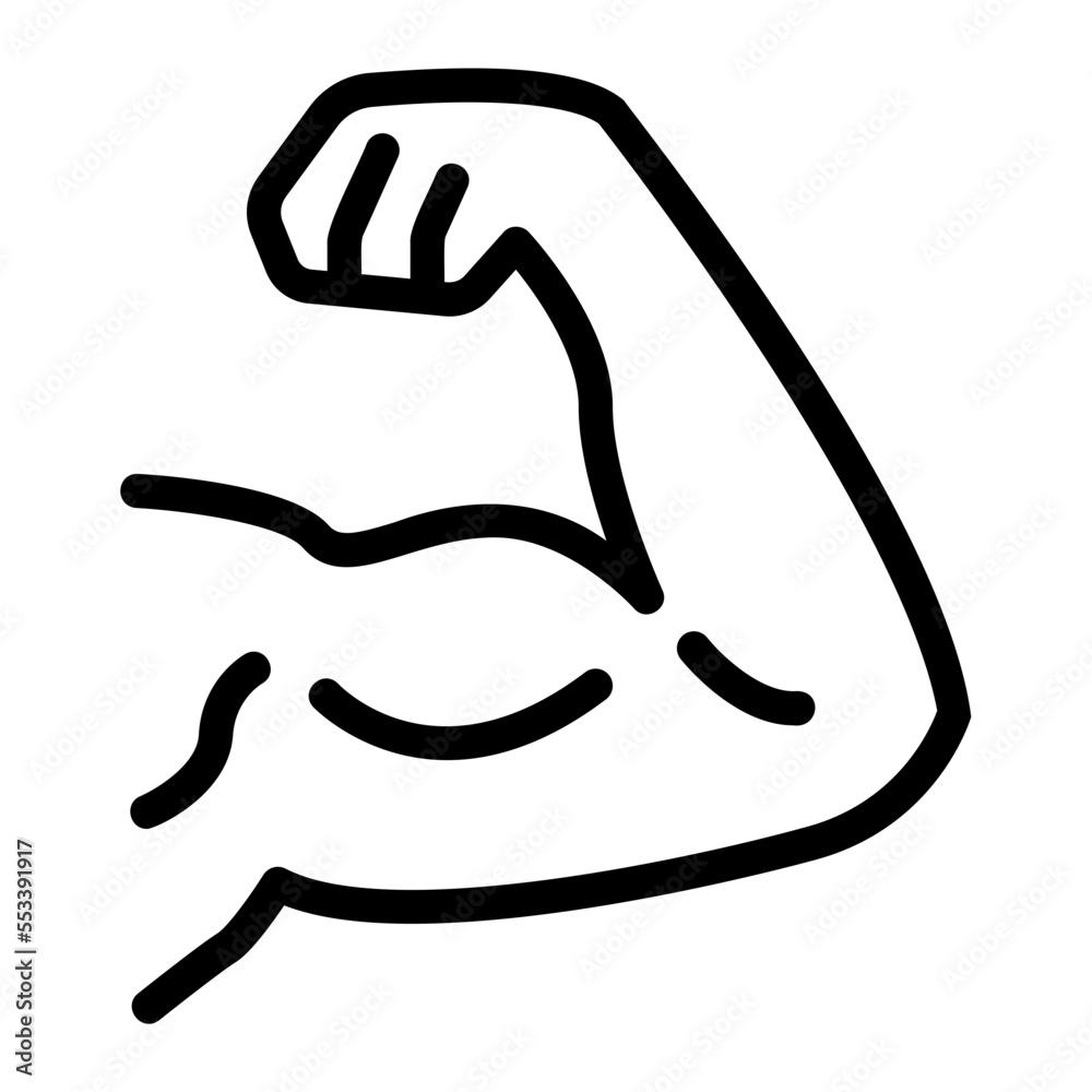 arm line icon arm line icon