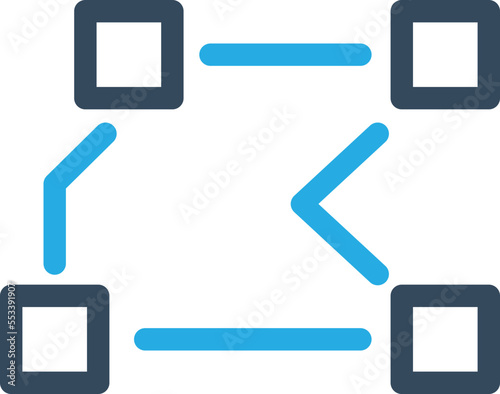 Unlinked Vector Icon
