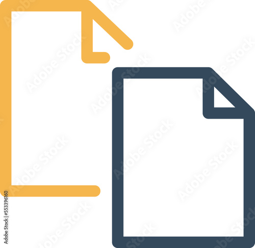 Copy File Vector Icon