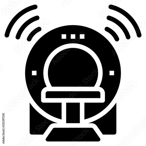 mri glyph icon
