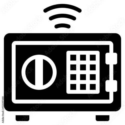 safebox glyph icon