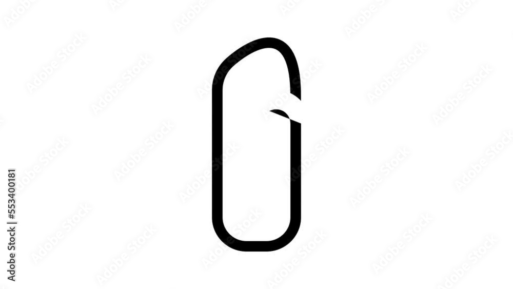 attach file glyph icon animation attach file glyph icon animation