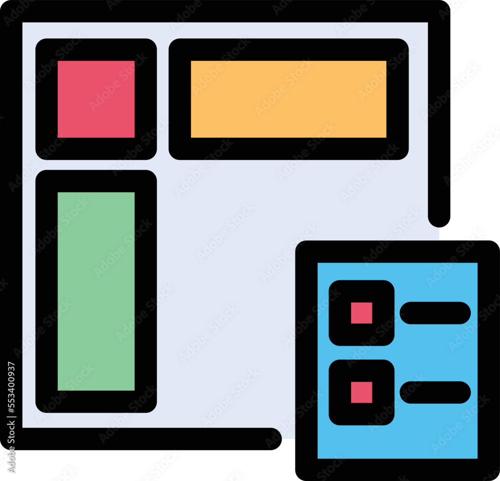 Layout detail Vector Icon
Layout detail Vector Icon