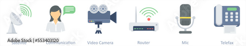 satellite, communication, video camera 