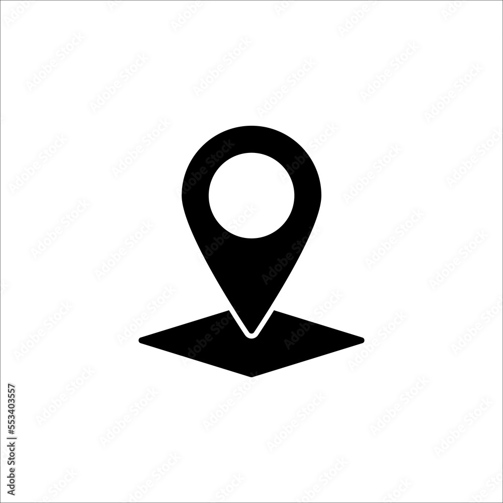Pin icon. sign for mobile concept and web design. vector illustration. EPS 10 Pin icon. sign for mobile concept and web design. vector illustration. EPS 10