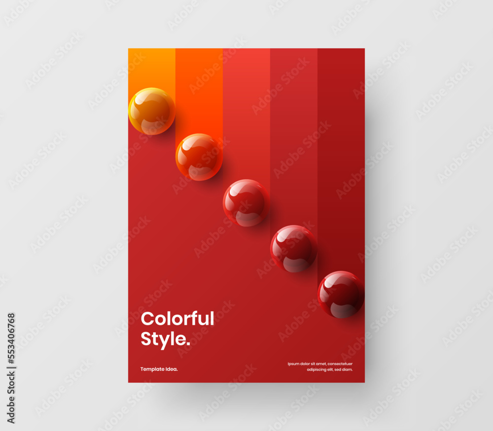 Simple banner design vector template. Amazing realistic balls corporate identity illustration. Simple banner design vector template. Amazing realistic balls corporate identity illustration.