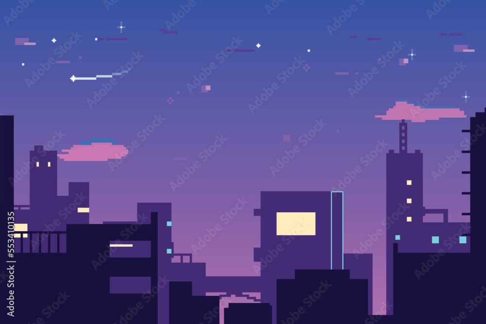 city at night 