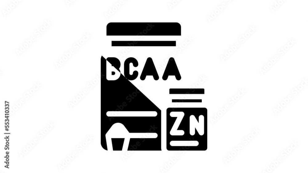 nutrition for athlete glyph icon animation nutrition for athlete glyph icon animation