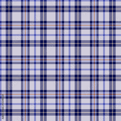 lavender plaid seamless vector pattern with twill weave
