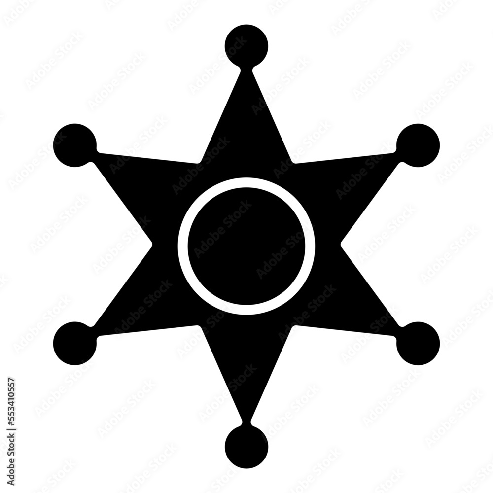 police badge icon police badge icon