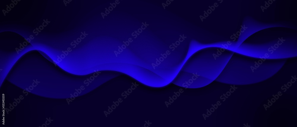 bstract wavy background with modern gradient colors. Trendy liquid design. Motion sound wave.