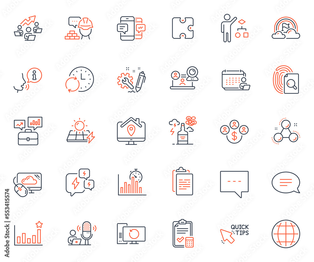 Education icons set. Included icon as Globe, Work home and Teamwork chart web elements. Puzzle, Inspect, Report timer icons. Efficacy, Blog, Chat web signs. Accounting checklist. Vector Education icons set. Included icon as Globe, Work home and Teamwork chart web elements. Puzzle, Inspect, Report timer icons. Efficacy, Blog, Chat web signs. Accounting checklist. Vector