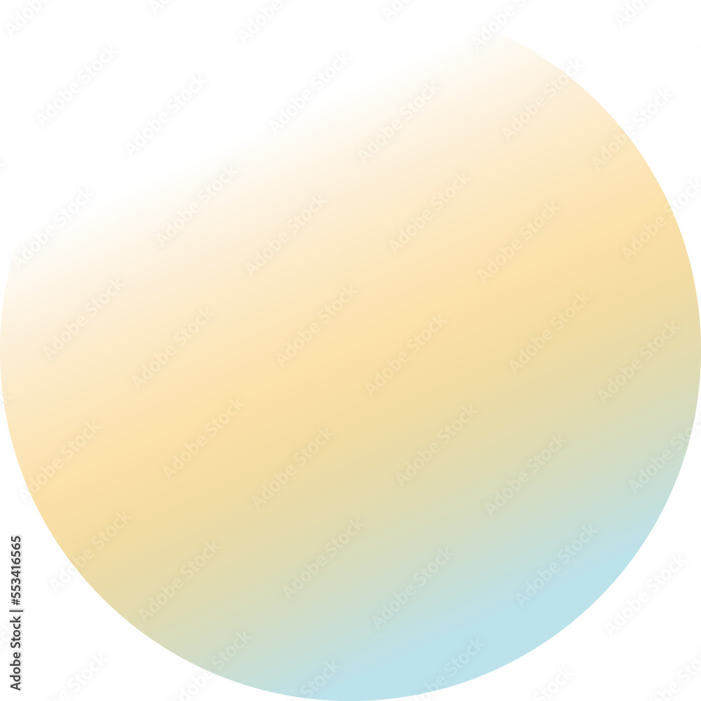 Gradient Round Background Circle holographic web icons, labels, signs fluid color