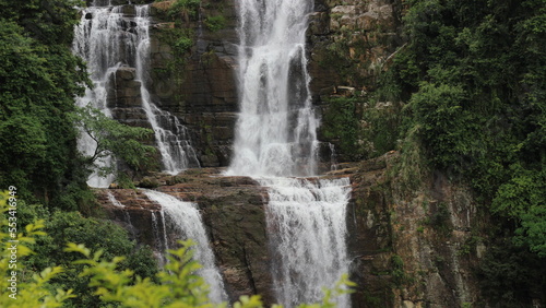 Fototapeta Naklejka Na Ścianę i Meble -  Waterfall background by @s2003h