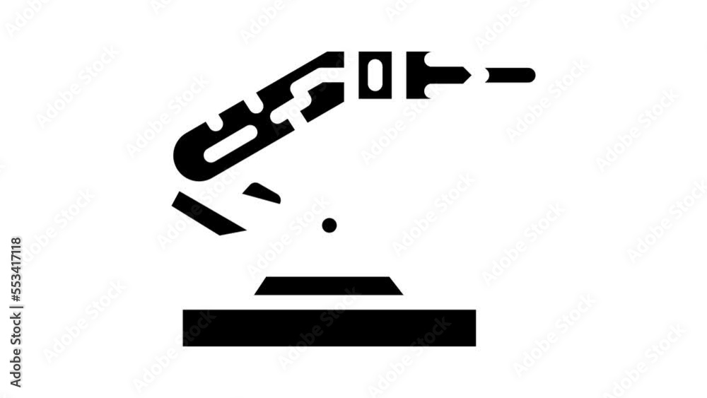 robohand technology glyph icon animation robohand technology glyph icon animation