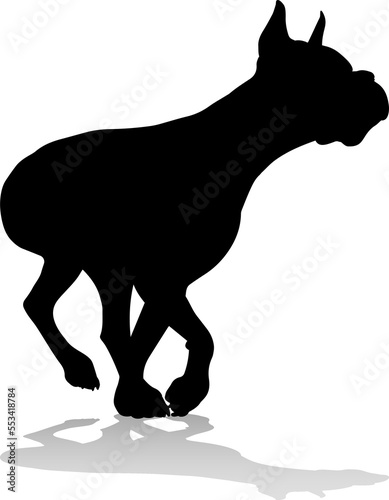 Dog Silhouette Pet Animal